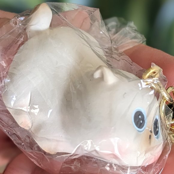 🎁 2/$20 🎁  keychain Cat scared super cute kitten kawaii kitty with bell MEOW - Picture 3 of 8